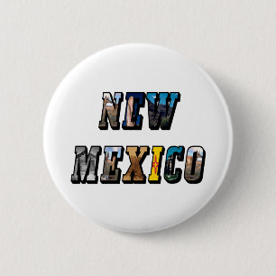New Mexico Picture Text Button
