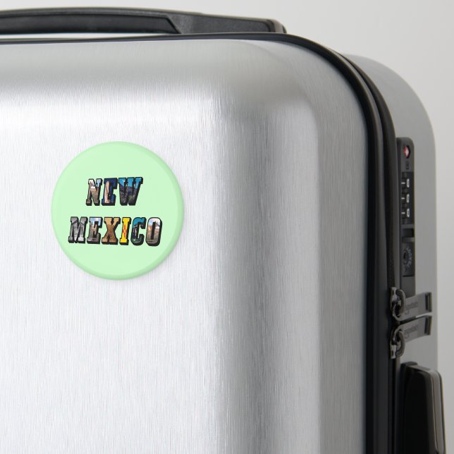 New Mexico Picture Text Magnet (In Situ (Luggage))
