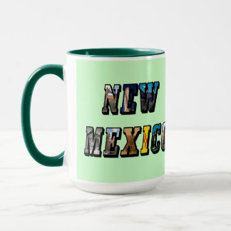 New Mexico Picture Text Mug