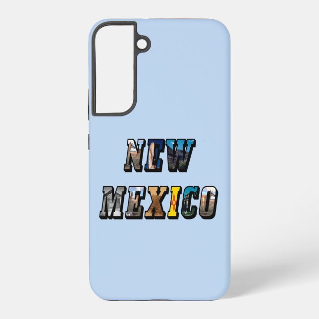New Mexico Picture Text Samsung Galaxy Case (Back)