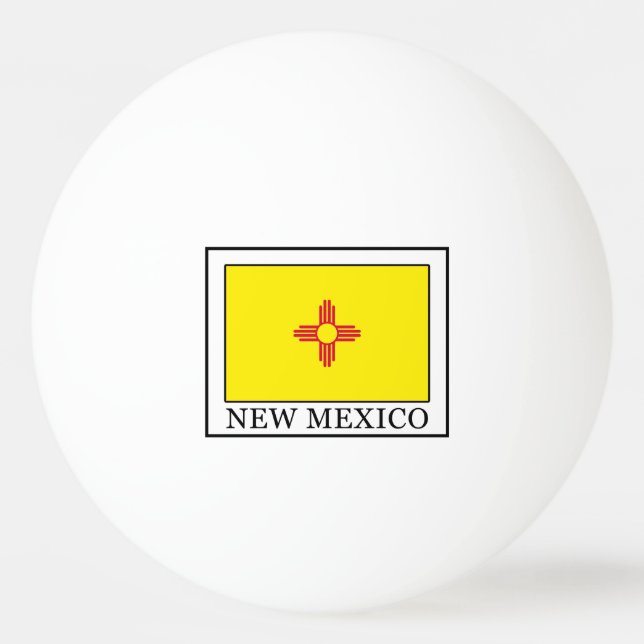 New Mexico Ping-Pong Ball (Front)