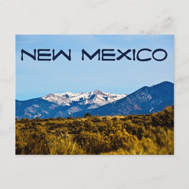 New Mexico Postcard (Front)