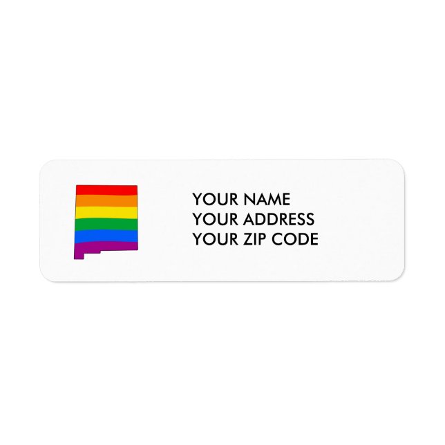 NEW MEXICO PRIDE - LABEL (Front)