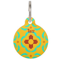 New Mexico Red Zia Turquoise Feathers