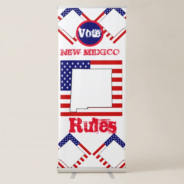 New Mexico Retractable Banner (Front)