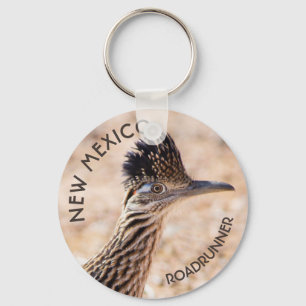New Mexico Roadrunner Keychain