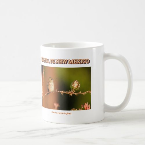 New Mexico rufous hummingbird photograph Coffee Mug