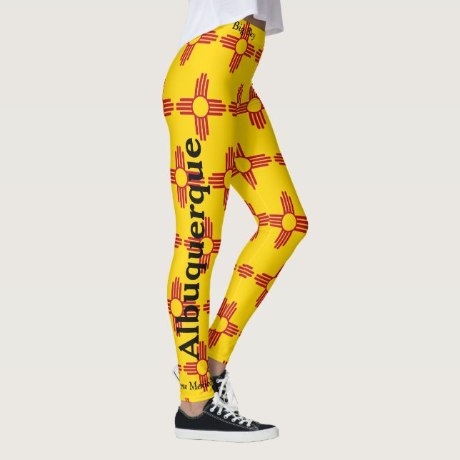 New Mexico Santa Fe Leggings Women's Running Pants (Right)