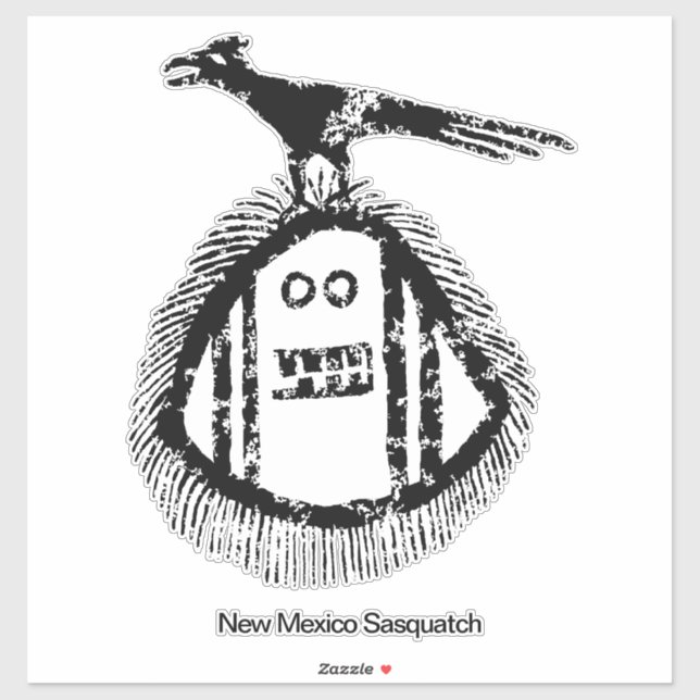 New Mexico Sasquatch Sticker (Sheet)