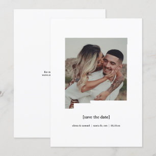 New Mexico Save the Date Photo Card
