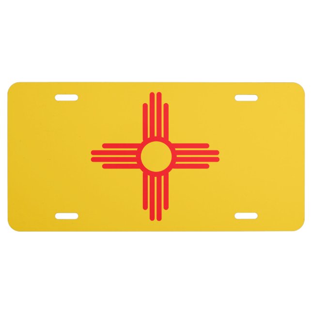 NEW MEXICO SEAL LICENSE PLATE (Front)