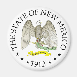 New Mexico sign Magnet