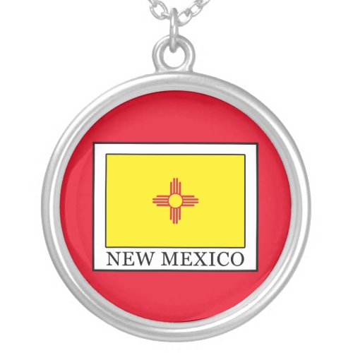 New Mexico Silver Plated Necklace