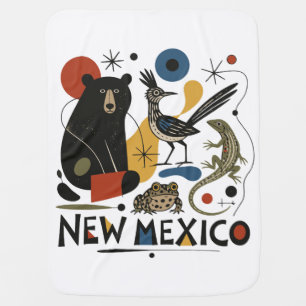 New Mexico Southwest Spirit Baby Blanket