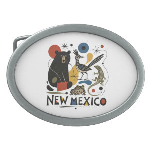 New Mexico Southwest Spirit Belt Buckle