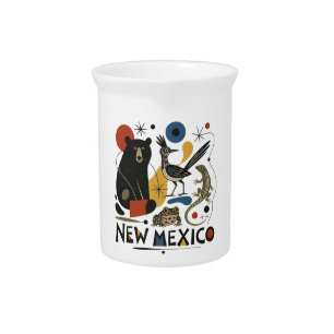 New Mexico Southwest Spirit Beverage Pitcher