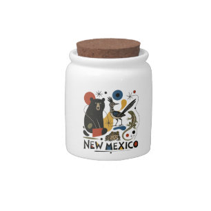 New Mexico Southwest Spirit Candy Jar
