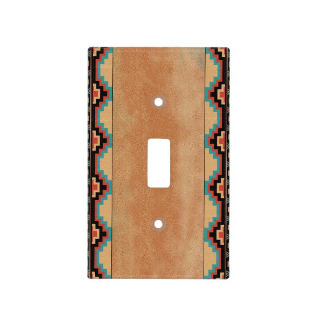 New Mexico, Southwestern Style Light Switch Cover (Front)