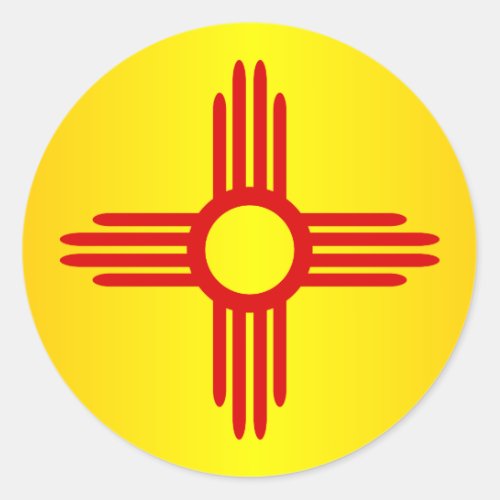 New Mexico SP Classic Round Sticker