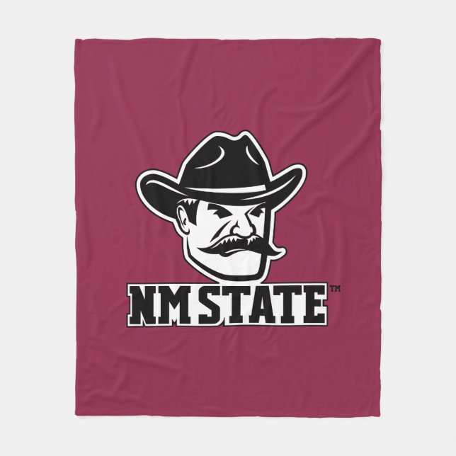 New Mexico State Aggies Fleece Blanket (Front)