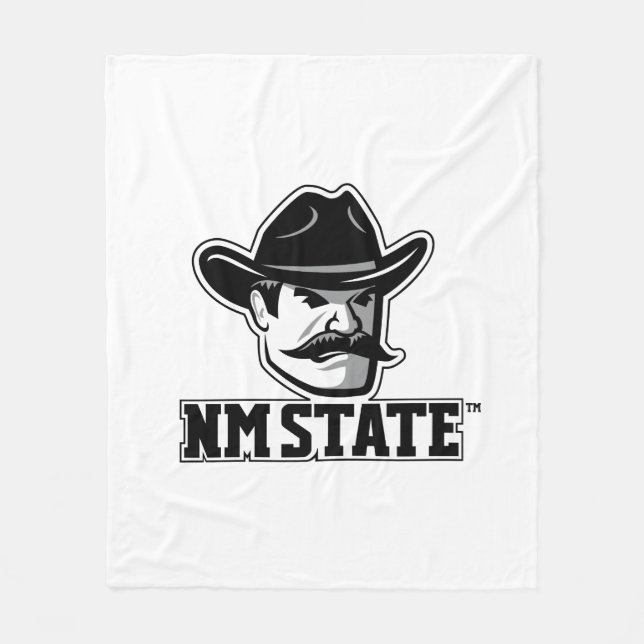 New Mexico State Aggies Fleece Blanket (Front)