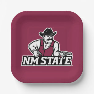 New Mexico State Aggies Paper Plates