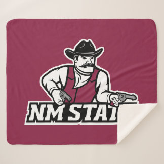 New Mexico State Aggies Sherpa Blanket