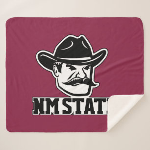 New Mexico State Aggies Sherpa Blanket