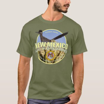 New Mexico State Bird & Flower T-shirt by NativeSon01 at Zazzle