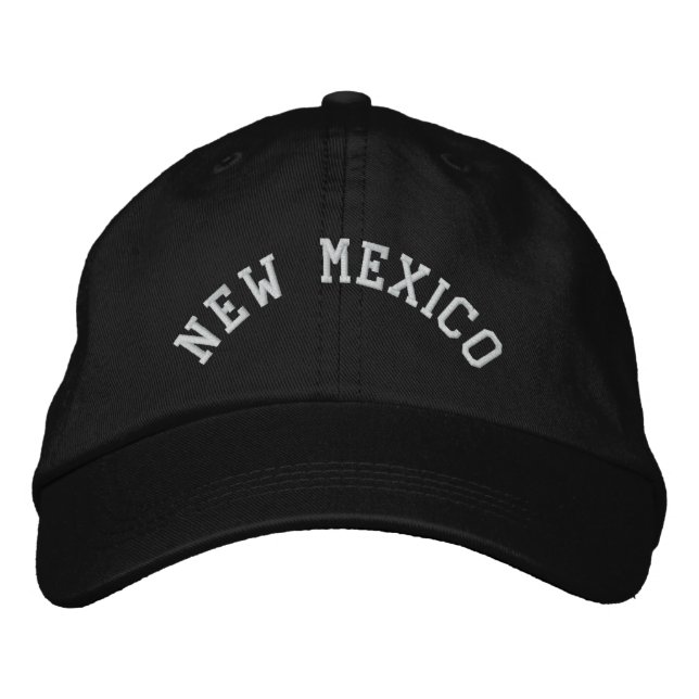 New Mexico State Embroidered Baseball Hat (Front)