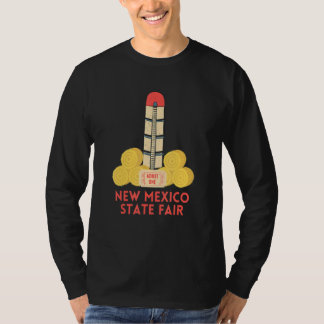 New Mexico State Fair Ticket County Fair Haybales T-Shirt