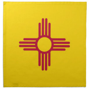 New Mexico State Flag American MoJo Napkin