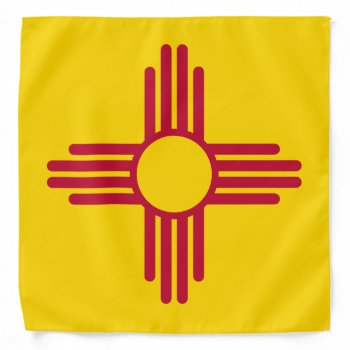 New Mexico State Flag Bandana by electrosky at Zazzle