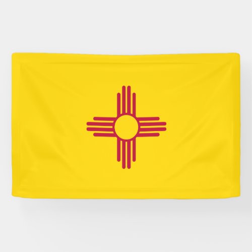 New Mexico State Flag Banner