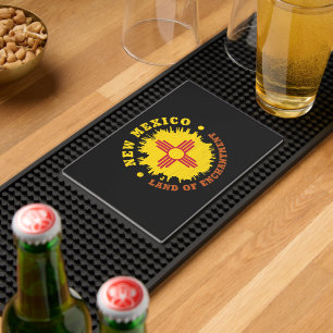 NEW MEXICO STATE FLAG BAR MAT 