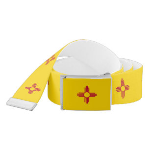 New Mexico State Flag Belt