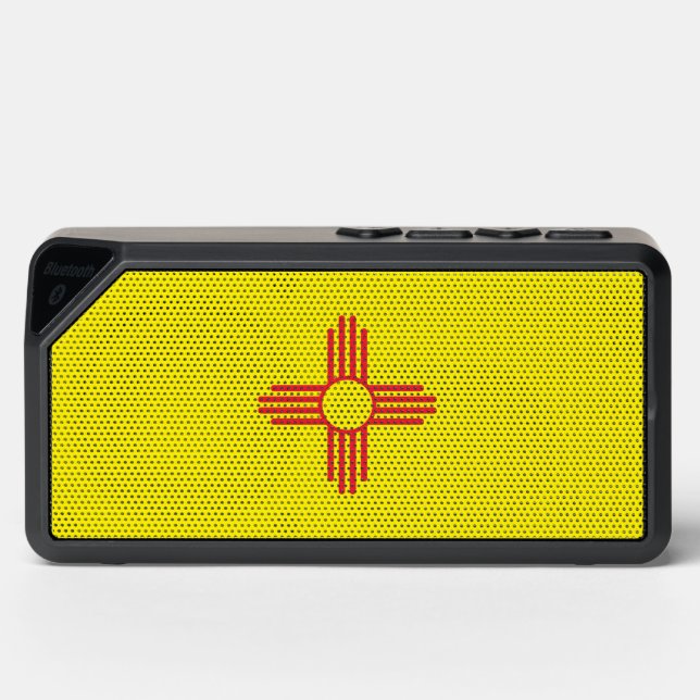 New Mexico State Flag Bluetooth Speaker (Front)