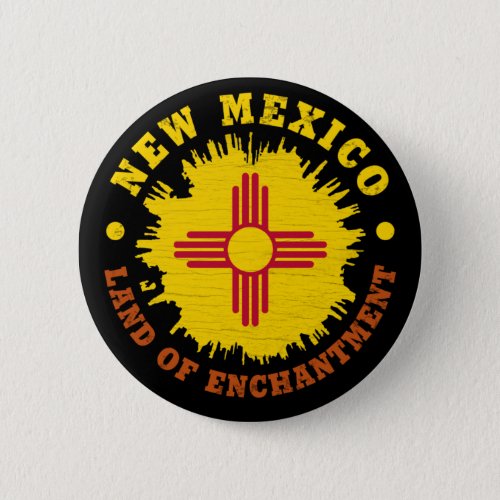 NEW MEXICO STATE FLAG BUTTON