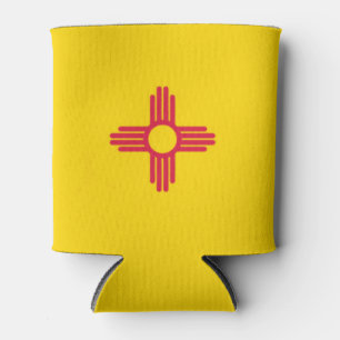 New Mexico State Flag Can Cooler