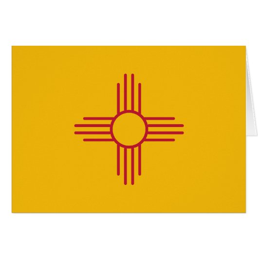 New Mexico State Flag Cards (Front Horizontal)