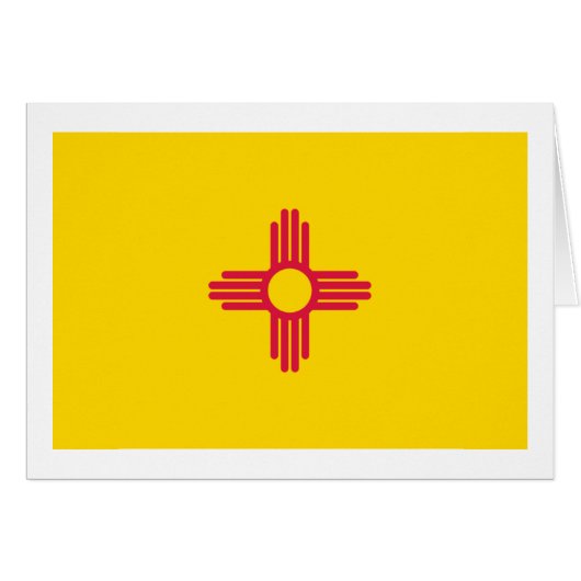 New Mexico State Flag Cards (Front Horizontal)