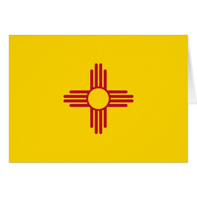 New Mexico State Flag Cards (Front Horizontal)