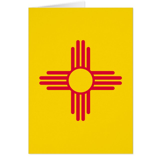 New Mexico State Flag Design Cards (Front)