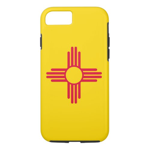 New Mexico State Flag Design iPhone 87 Case
