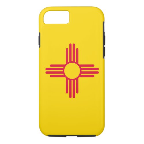 New Mexico State Flag Design iPhone 87 Case