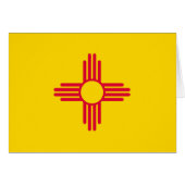New Mexico State Flag Design Decor (Front Horizontal)