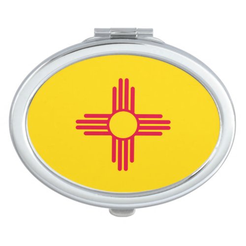 New Mexico State Flag Design Decor Makeup Mirror