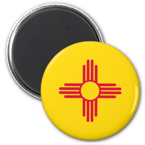 New Mexico State Flag Design Magnet