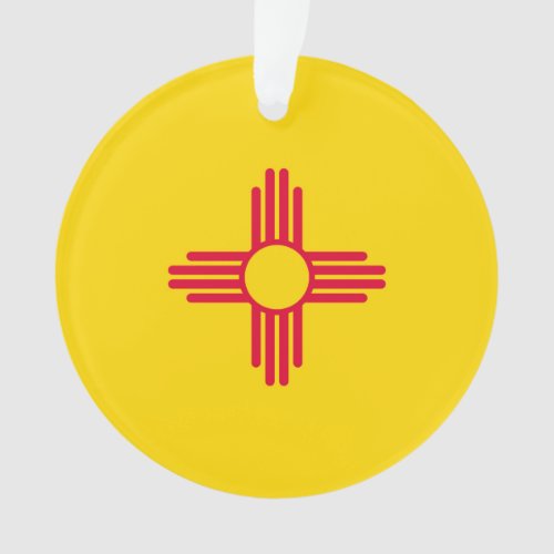 New Mexico State Flag Design Ornament