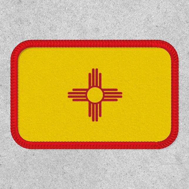 New Mexico State Flag Design Patch (Front)